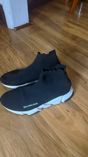 Balenciaga men black sock - balenciaga,