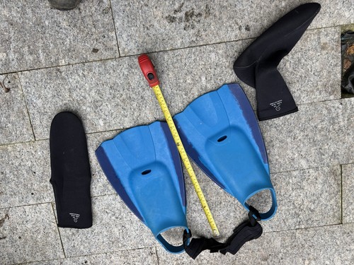 Body board flippers and - body,
