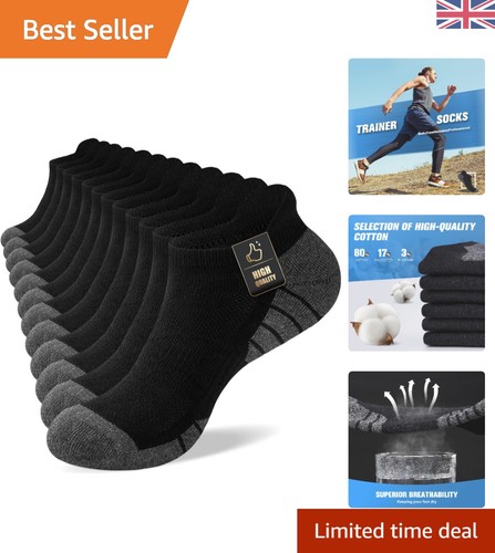 Cushioned athletic ankle socks - cushioned,