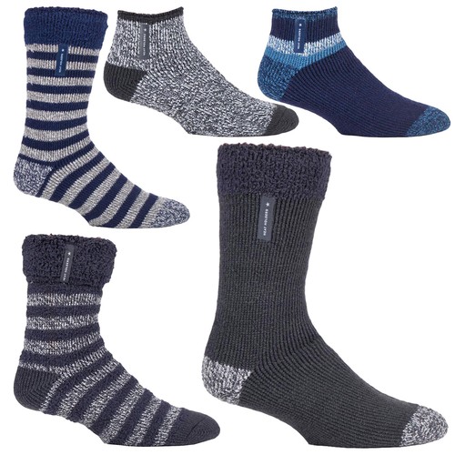 Mens thick thermal bed socks - thick,
