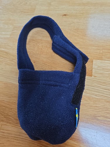 Used navy toe - used,