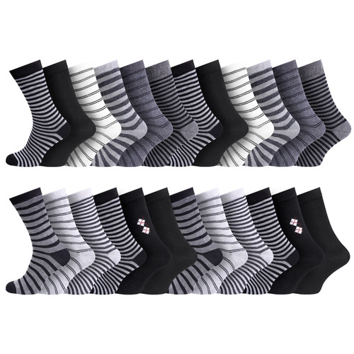Mens socks pairs stripe - socks,