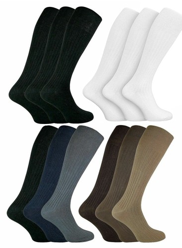 Mens long hose socks soft - long,
