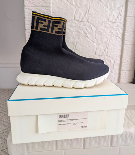 Fendi sock trainers - sock,